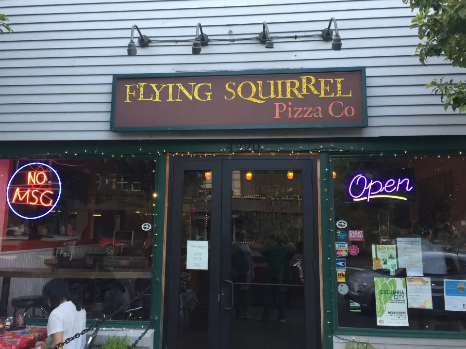 Flying Squirrel Pizza