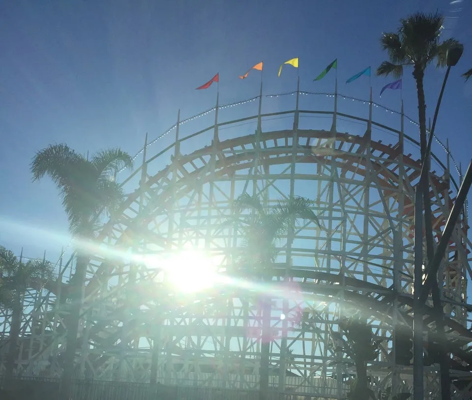 The Giant Dipper Roller Coaster