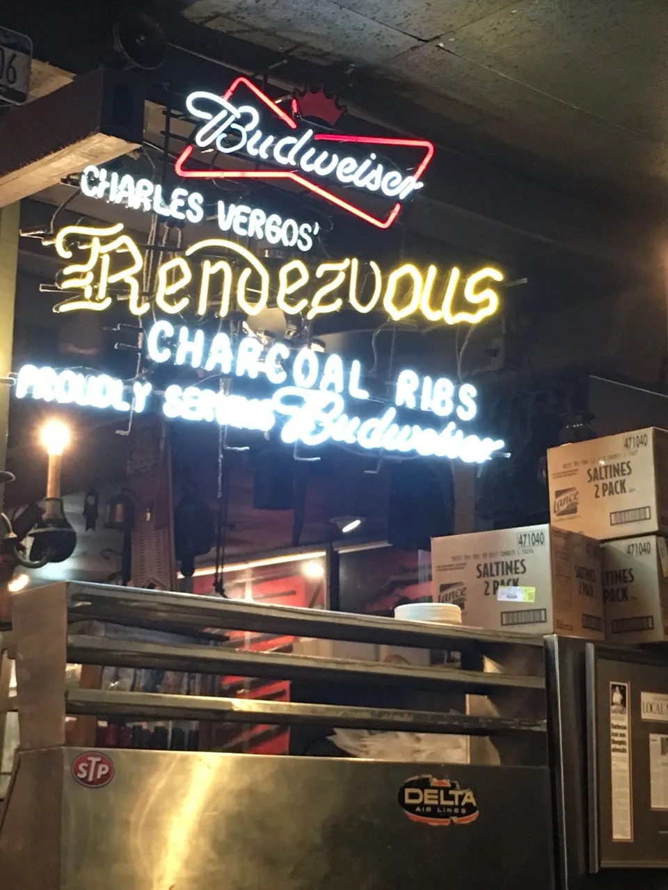Charles Vergos Rendezvous Charcoal Ribs