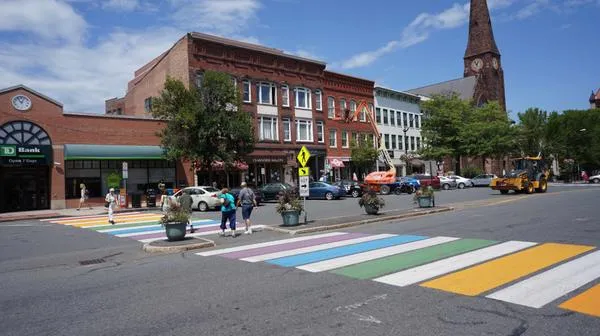 Rainbow Crosswalk