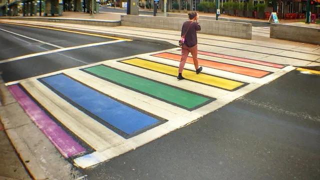 Rainbow Crosswalk (Phoenix - N 7th)