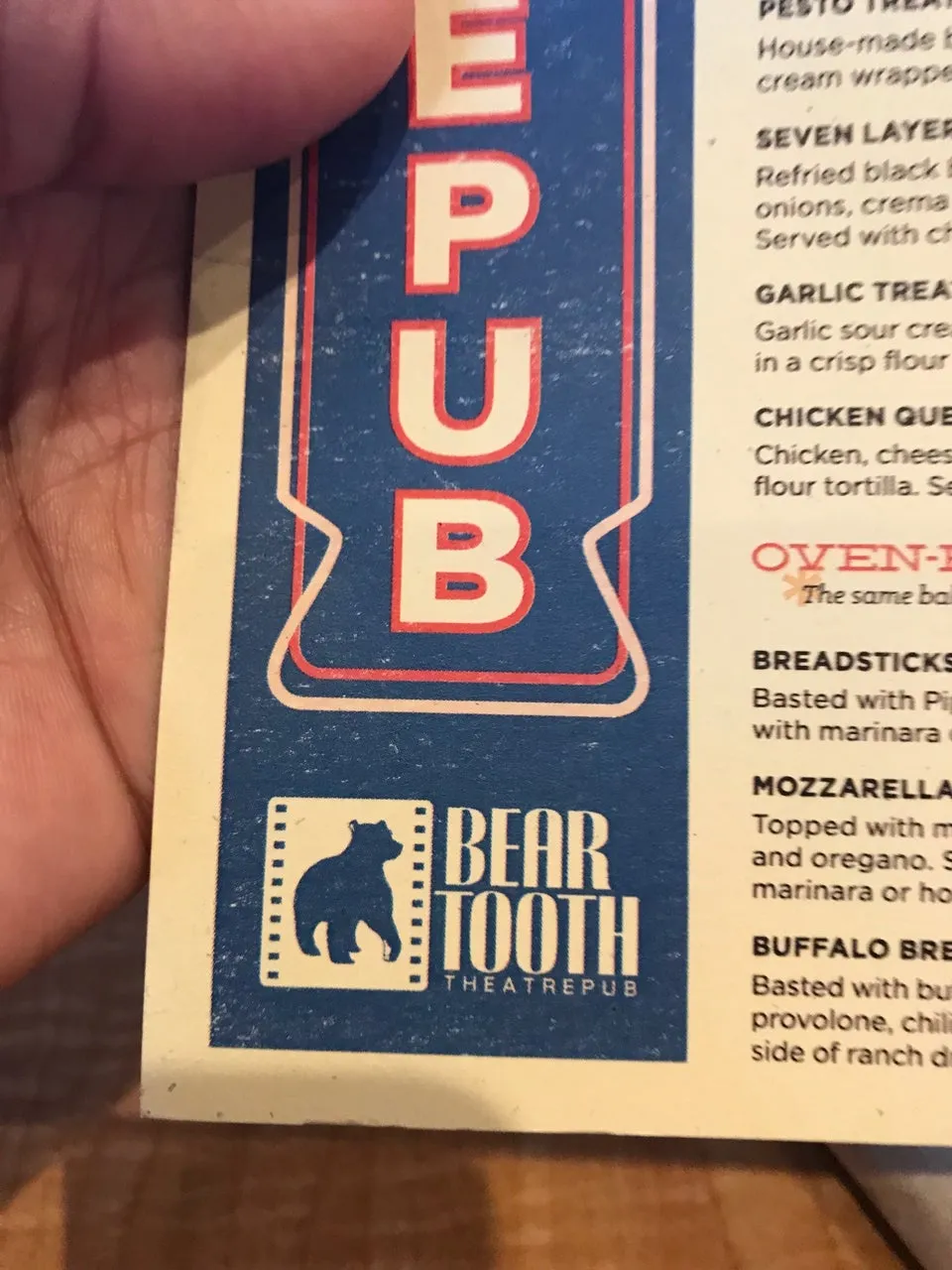 Bear Tooth Theatrepub Cafe & Grill